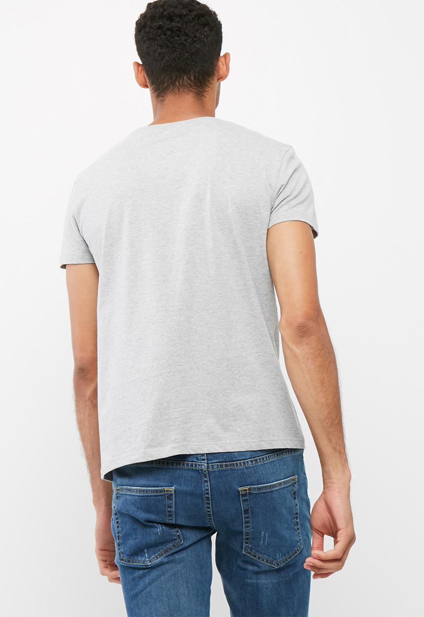 basicthread - Printed Crew Neck Tee