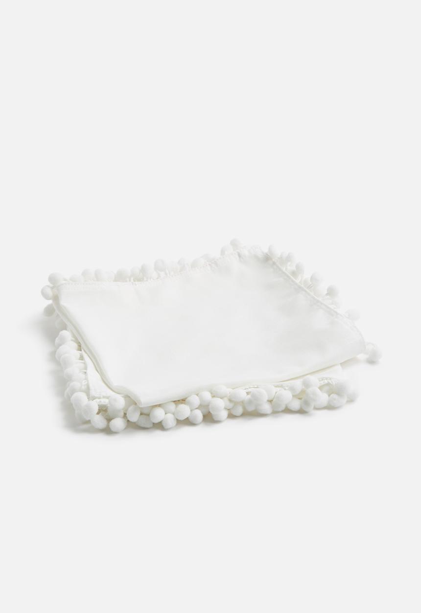 Sixth Floor - Pom pom napkin set of 2