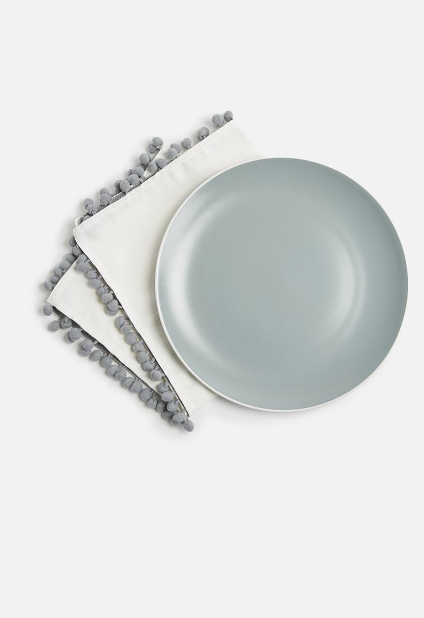 Sixth Floor - Pom pom napkin set of 2