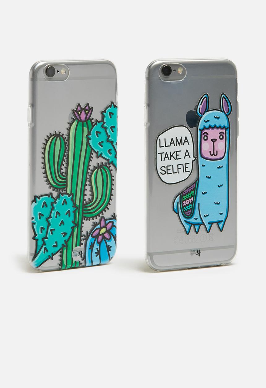 Sixth Floor - Llama selfie set - iPhone & Samsung cover