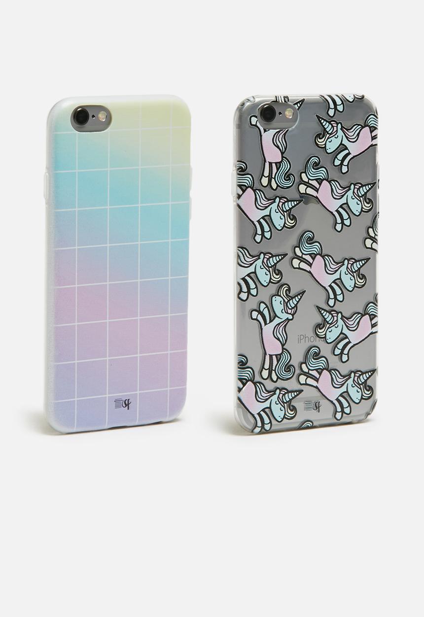 Sixth Floor - Rainbows & unicorns set - iPhone & Samsung cover