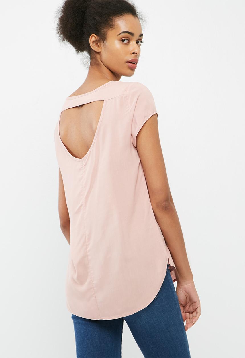 dailyfriday - Open back shell top