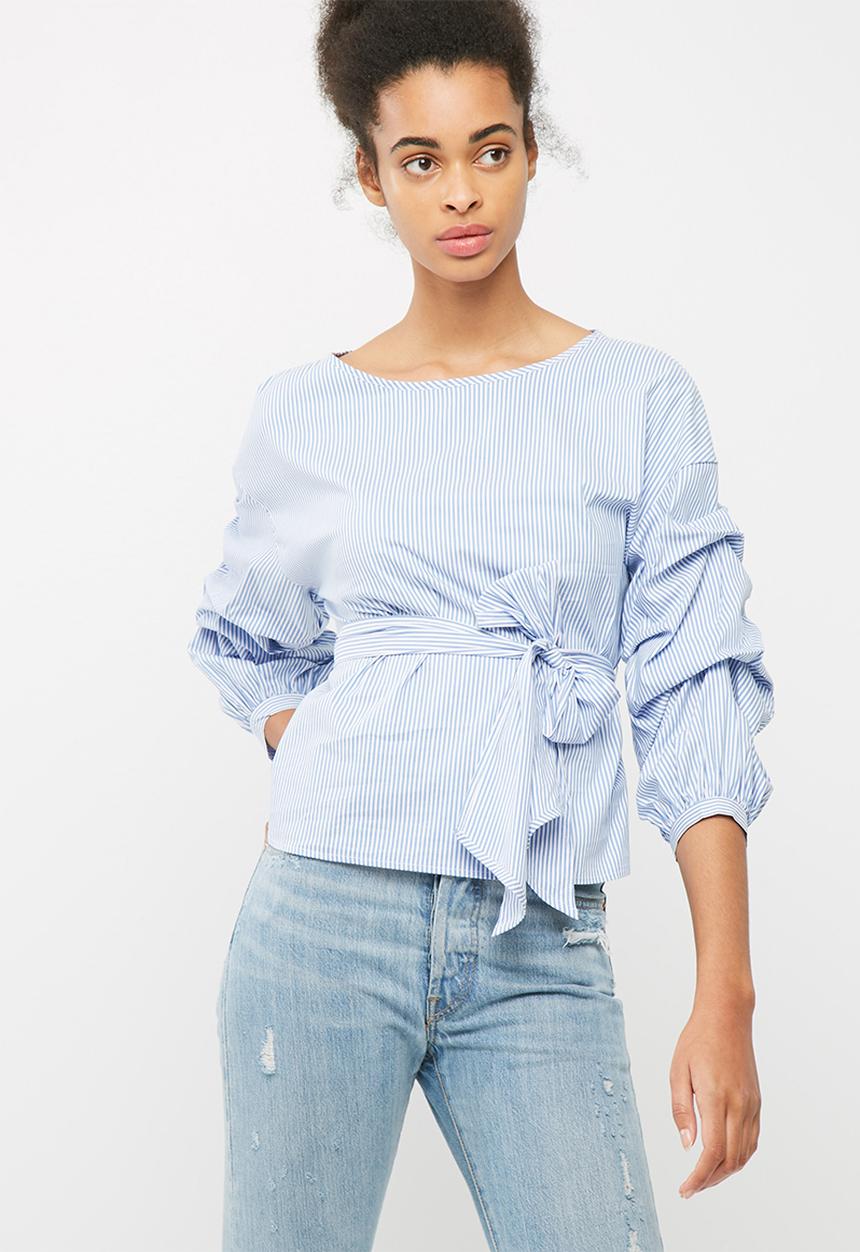 ONLY - Nicoline ruched sleeve top