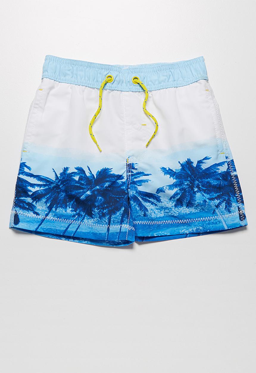 MINOTI - Tree print swimshorts