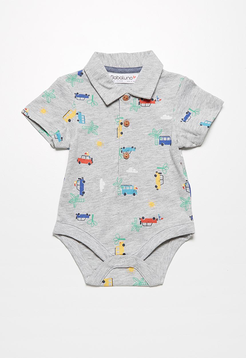 Babaluno - Car print babygrow