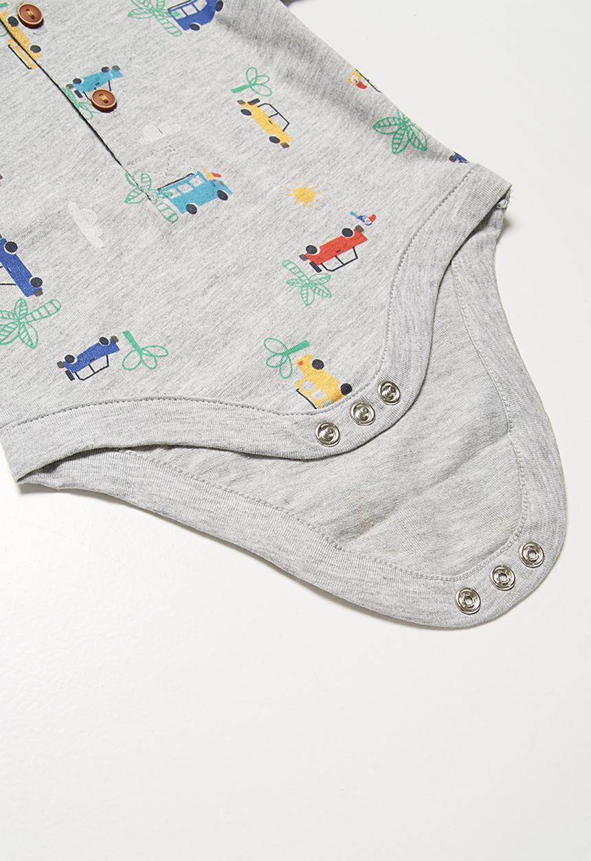 Babaluno - Car print babygrow