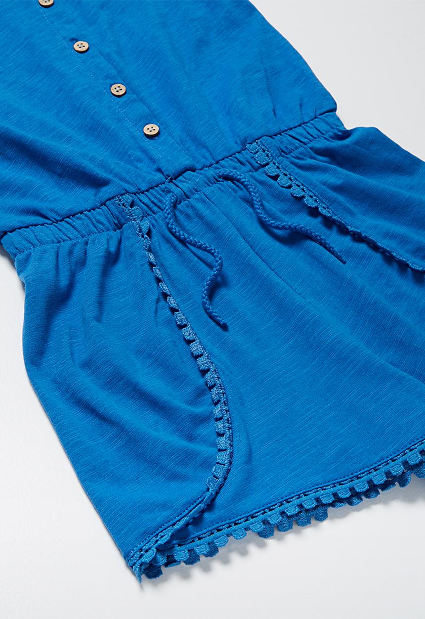 MINOTI - Pom pom playsuit