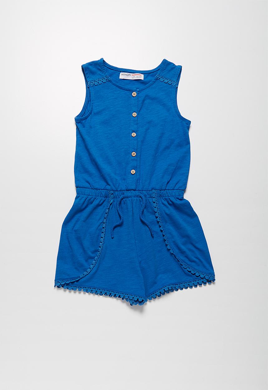 MINOTI - Pom pom playsuit