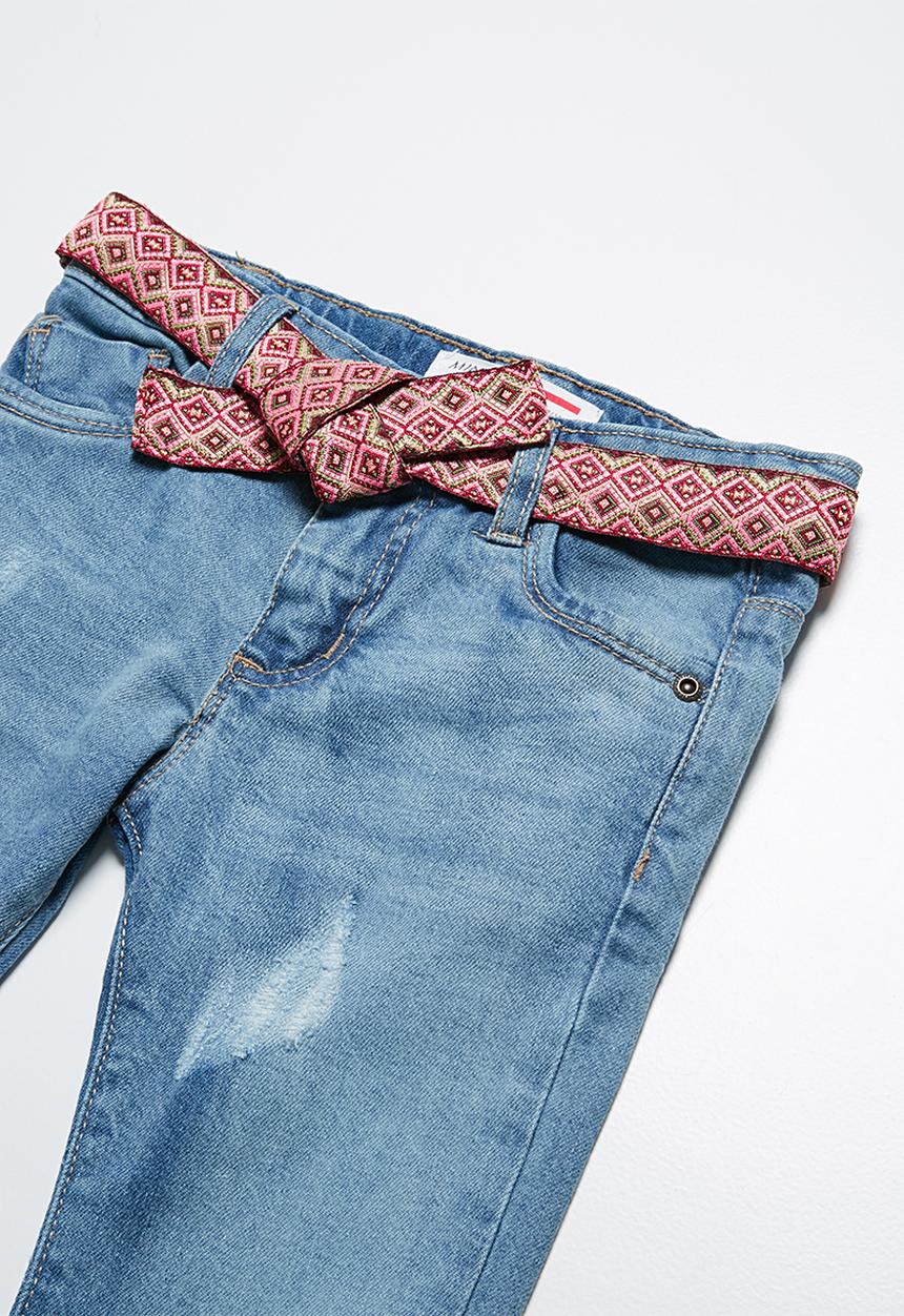 MINOTI - Belted jeans