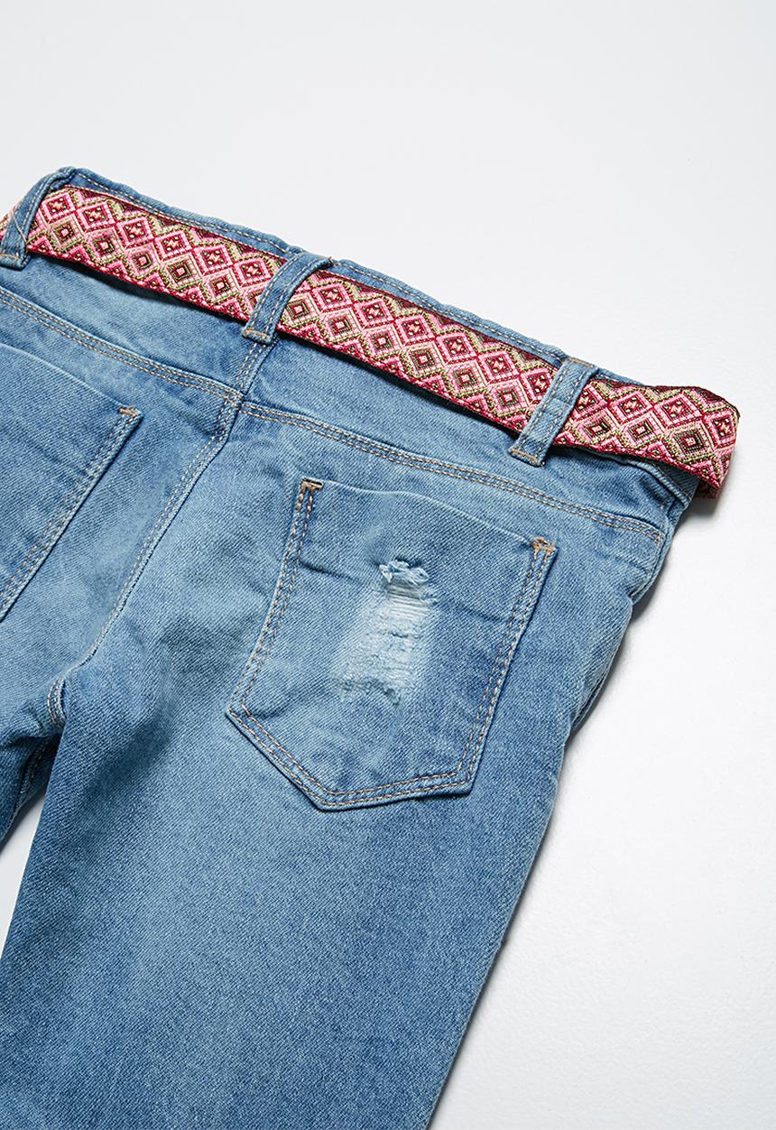 MINOTI - Belted jeans