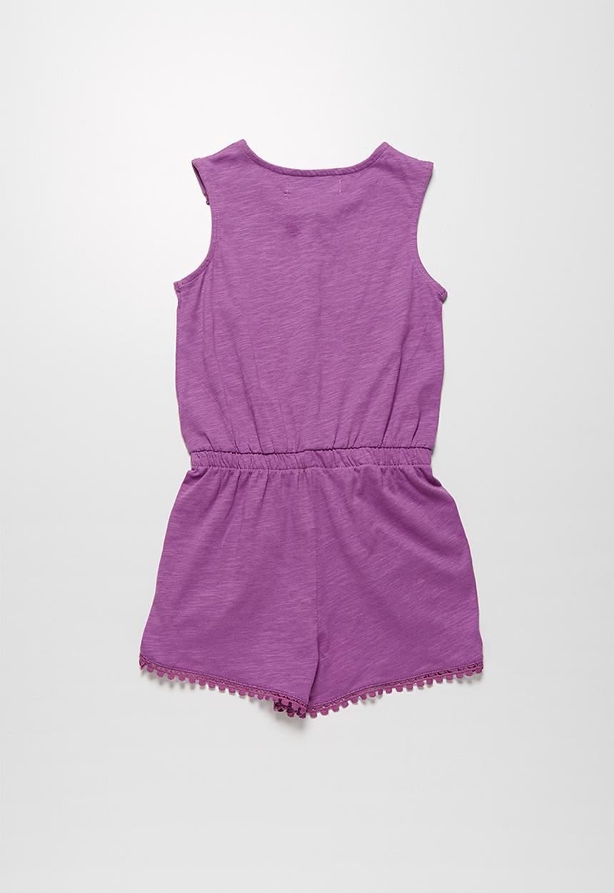 MINOTI - Pom pom playsuit