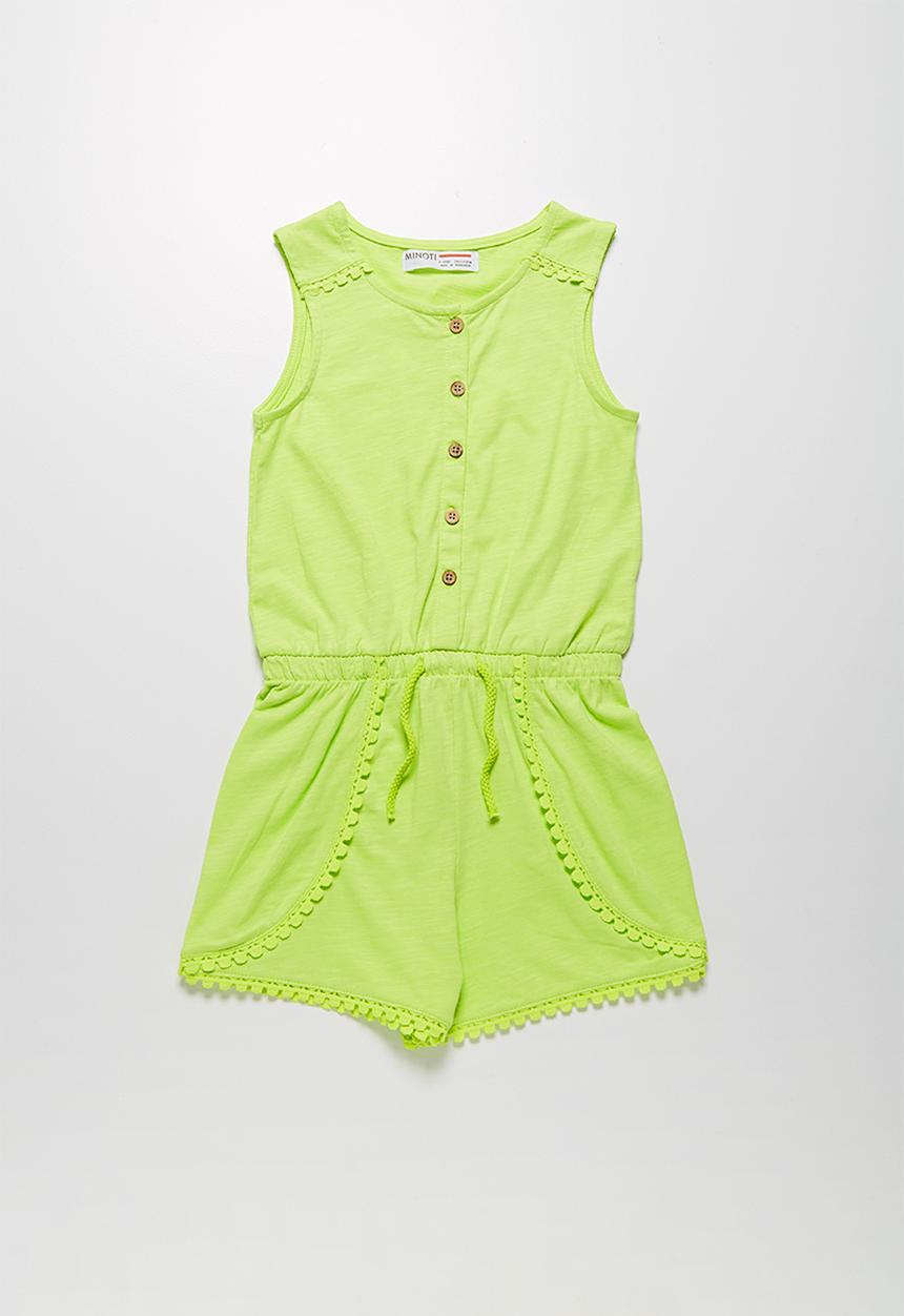 MINOTI - Pom pom playsuit