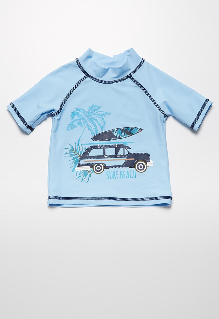 MINOTI - Van shorts and rash vest set