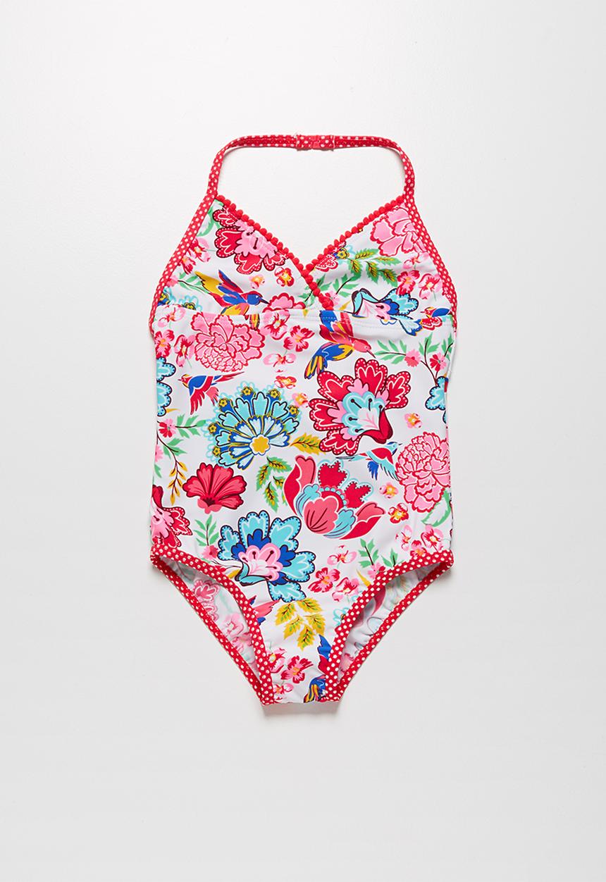 MINOTI - Aqua flower swimsuit