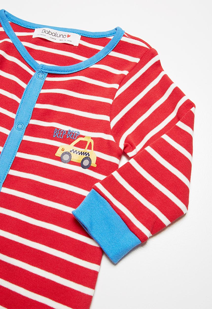 Babaluno - Bus 2-pack sleepsuit