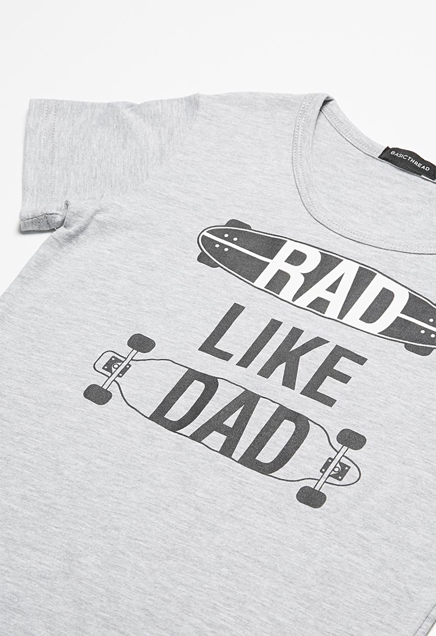 basicthread - Rad like dad tee