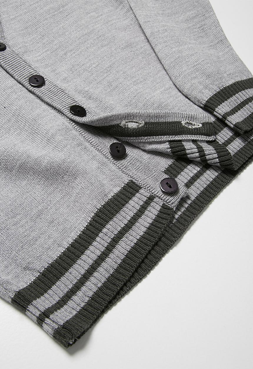 basicthread - Tipped classic cardigan