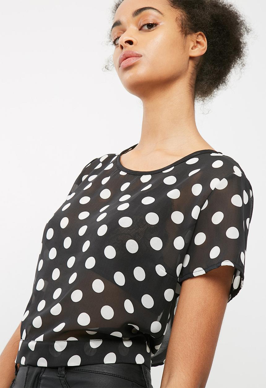 dailyfriday - Wrap back woven blouse
