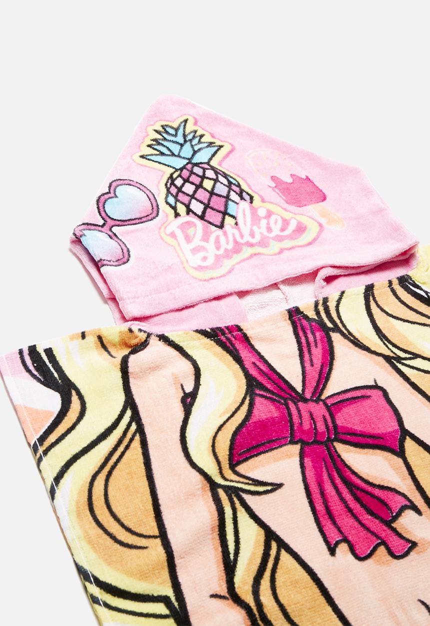 Character Fashion - BARBIE hooded towel
