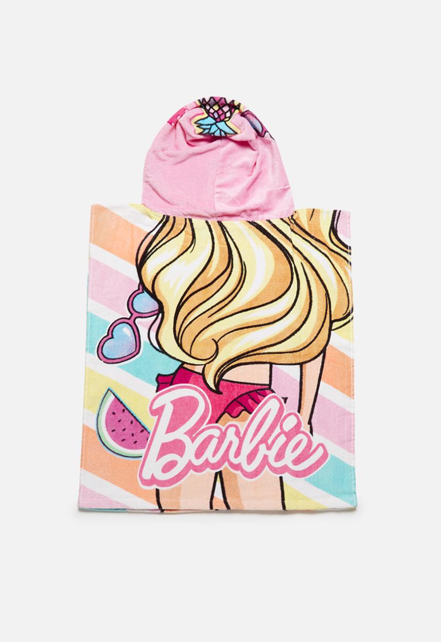 Character Fashion - BARBIE hooded towel