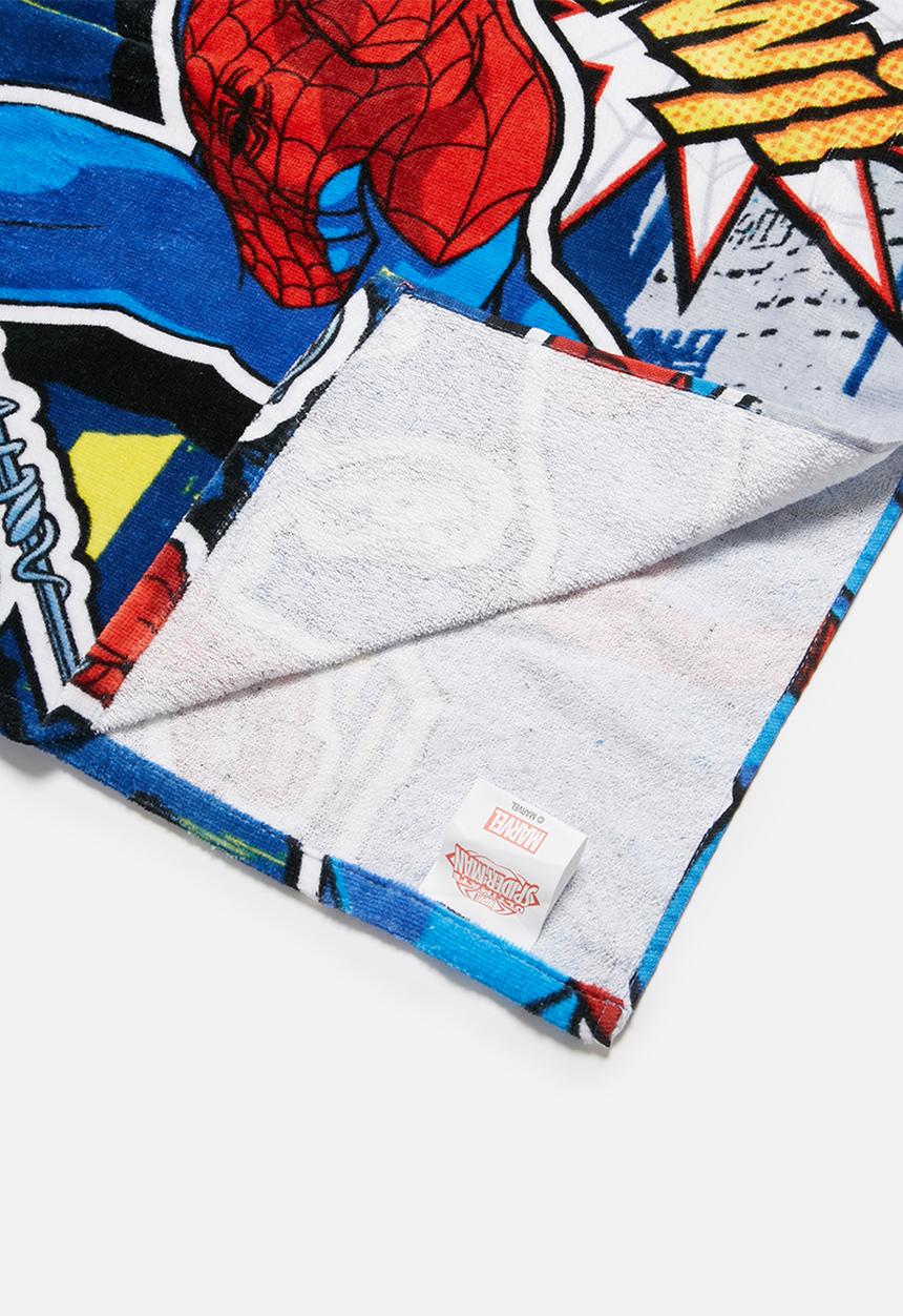 Character Fashion - Spider-Man hooded towel