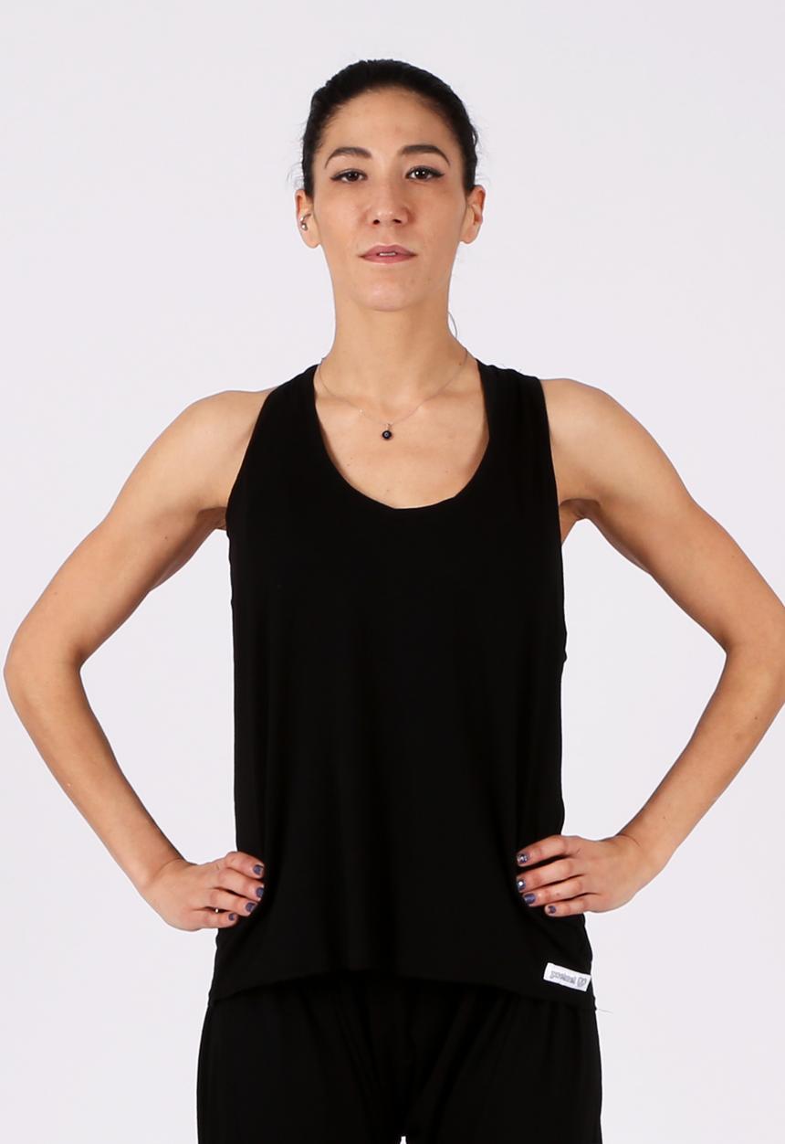 Yoga Utopia - Pretzel Yogawear Vest – Black