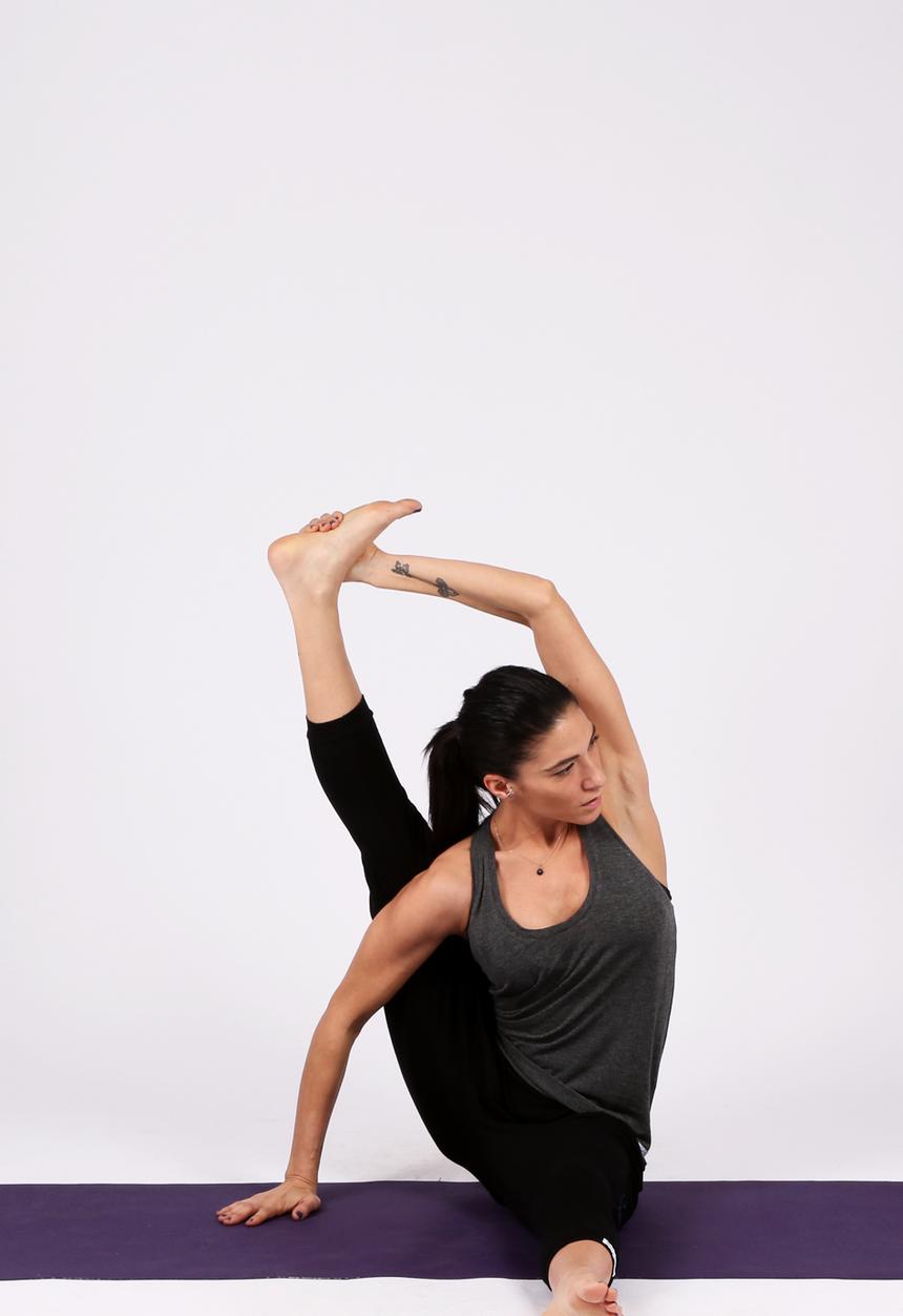 Yoga Utopia - Pretzel Yogawear Vest – Grey