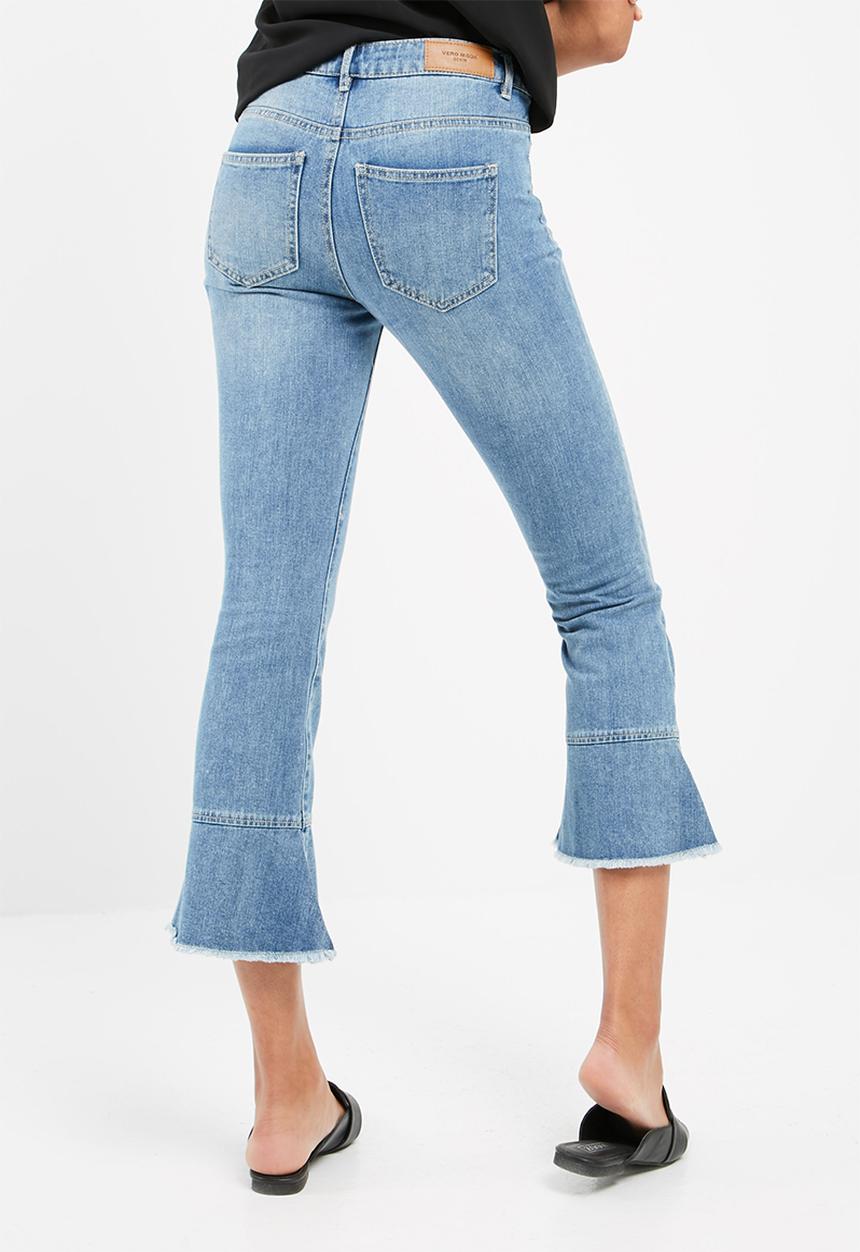 Vero Moda - Sam ruffle flared jeans