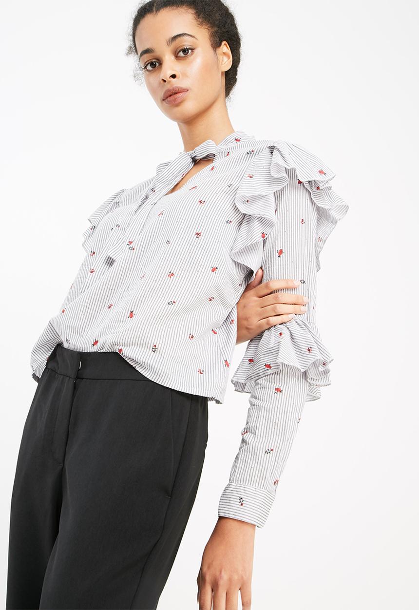 Vero Moda - Marion frill blouse