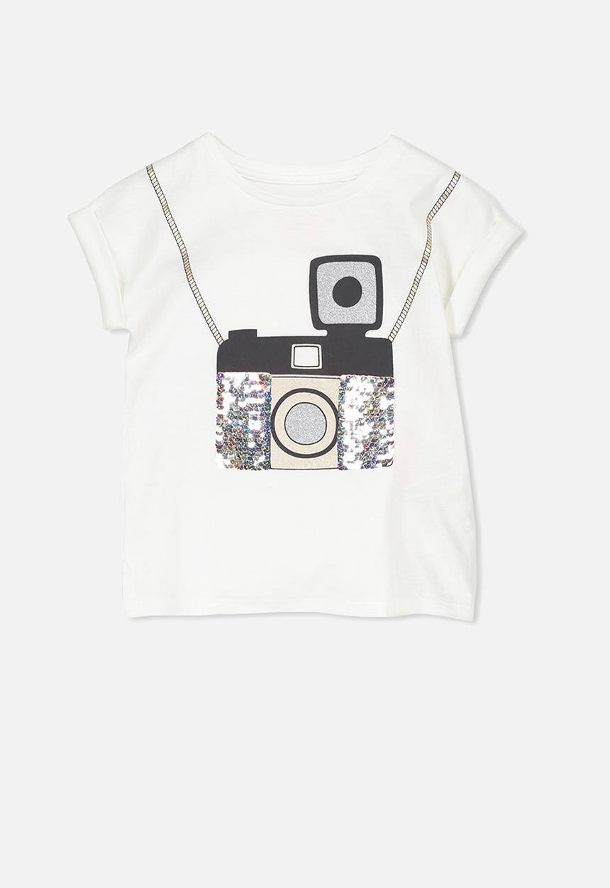 Cotton On - Kids anna step hem tee