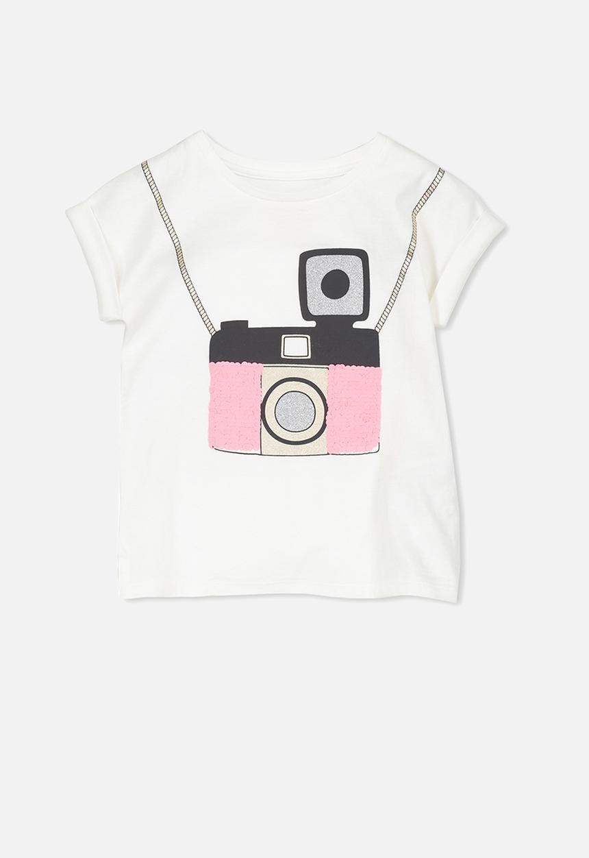 Cotton On - Kids anna step hem tee