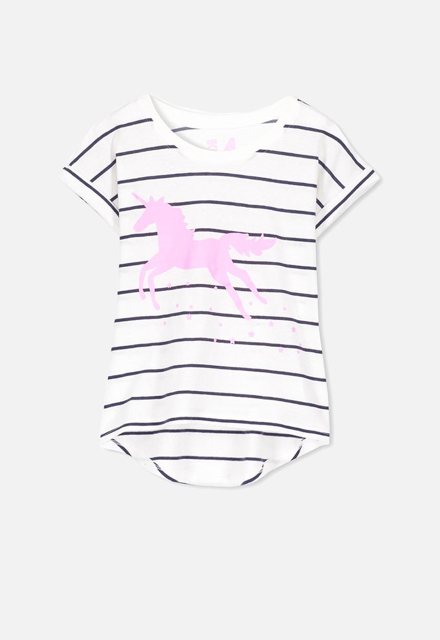 Cotton On - Kids penelope roll up tee