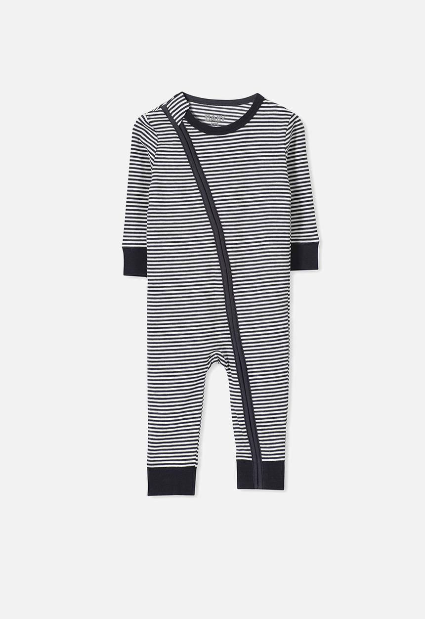 Cotton On - Baby mini short snap romper