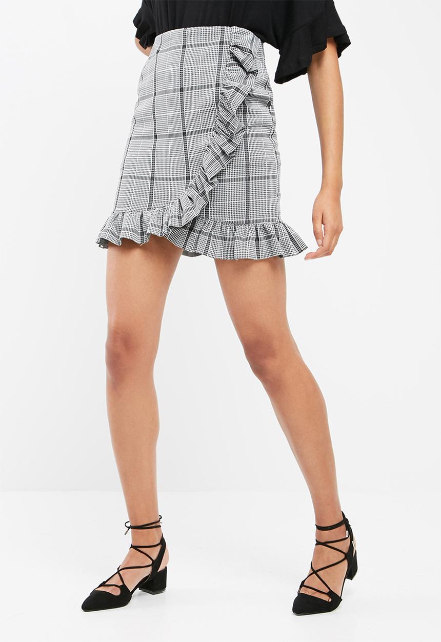 Vero Moda - Check frill skirt
