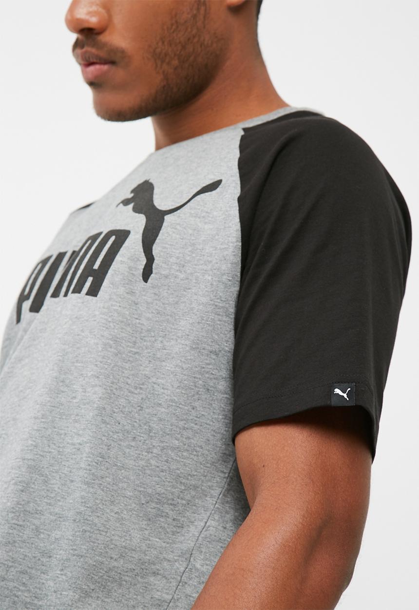 PUMA - Ess logo raglan tee