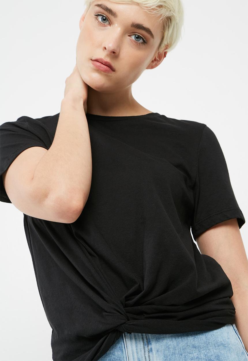 Vero Moda - Matcha knot tee