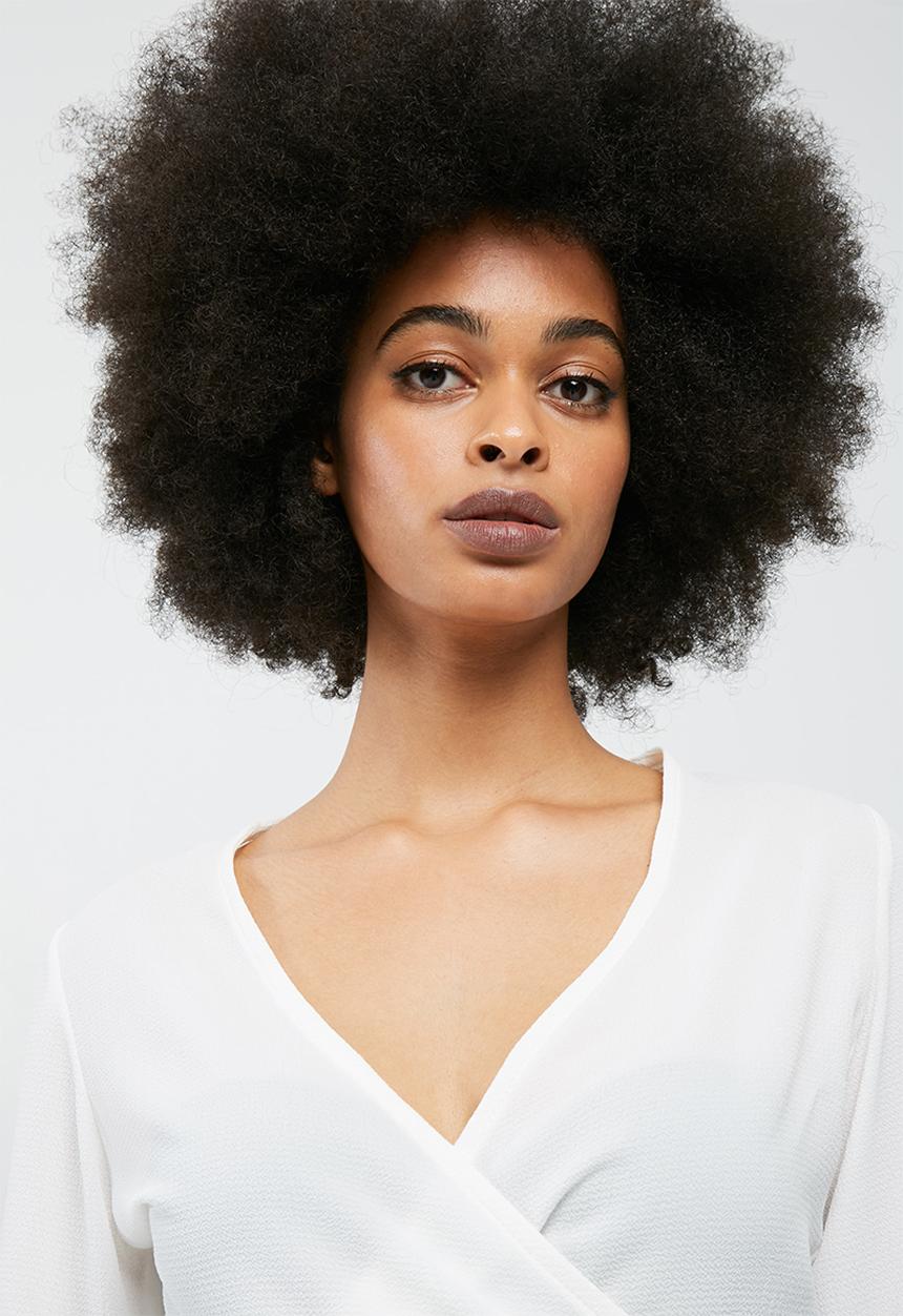 dailyfriday - Bell sleeve wrap top