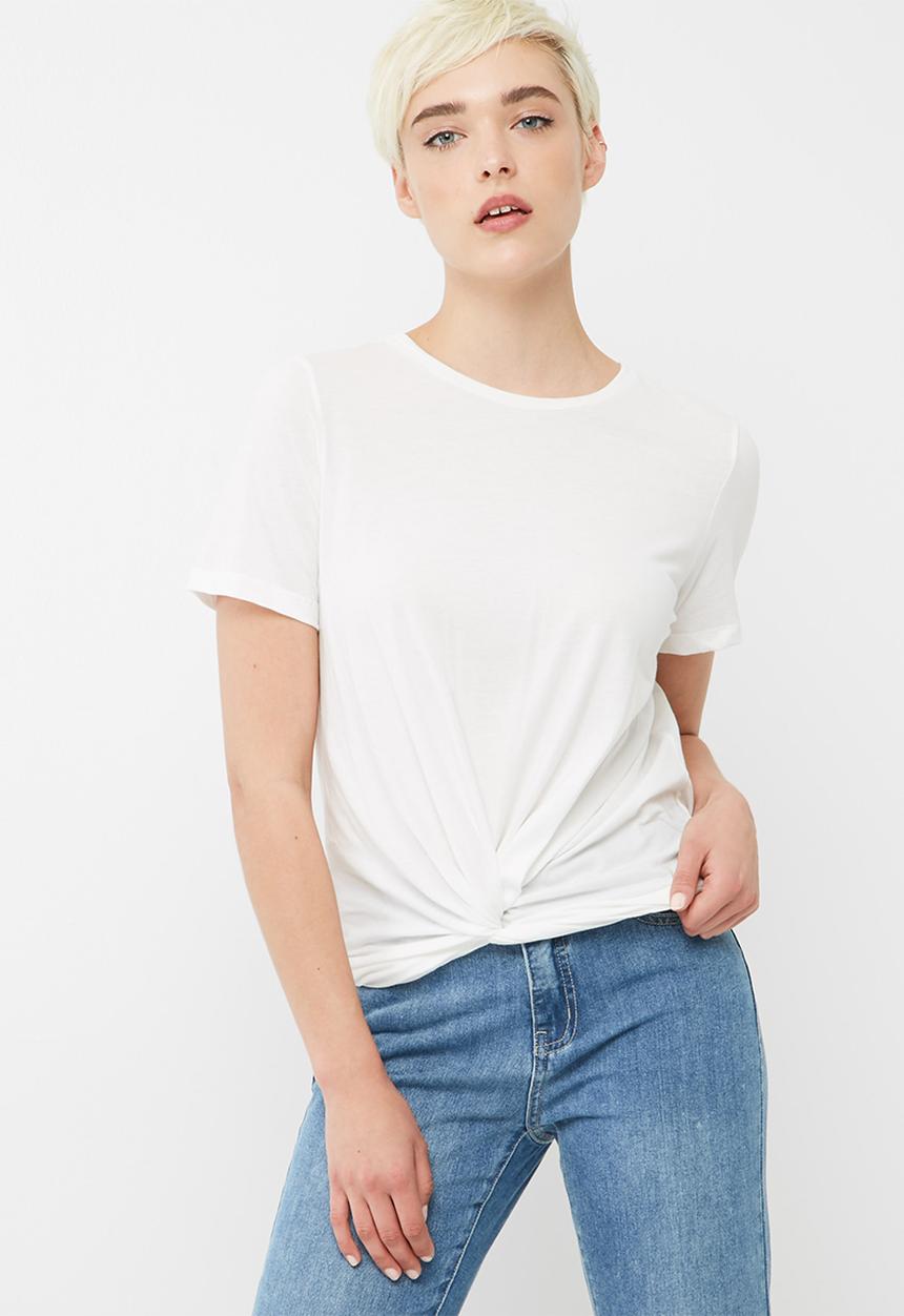 Vero Moda - Matcha knot tee