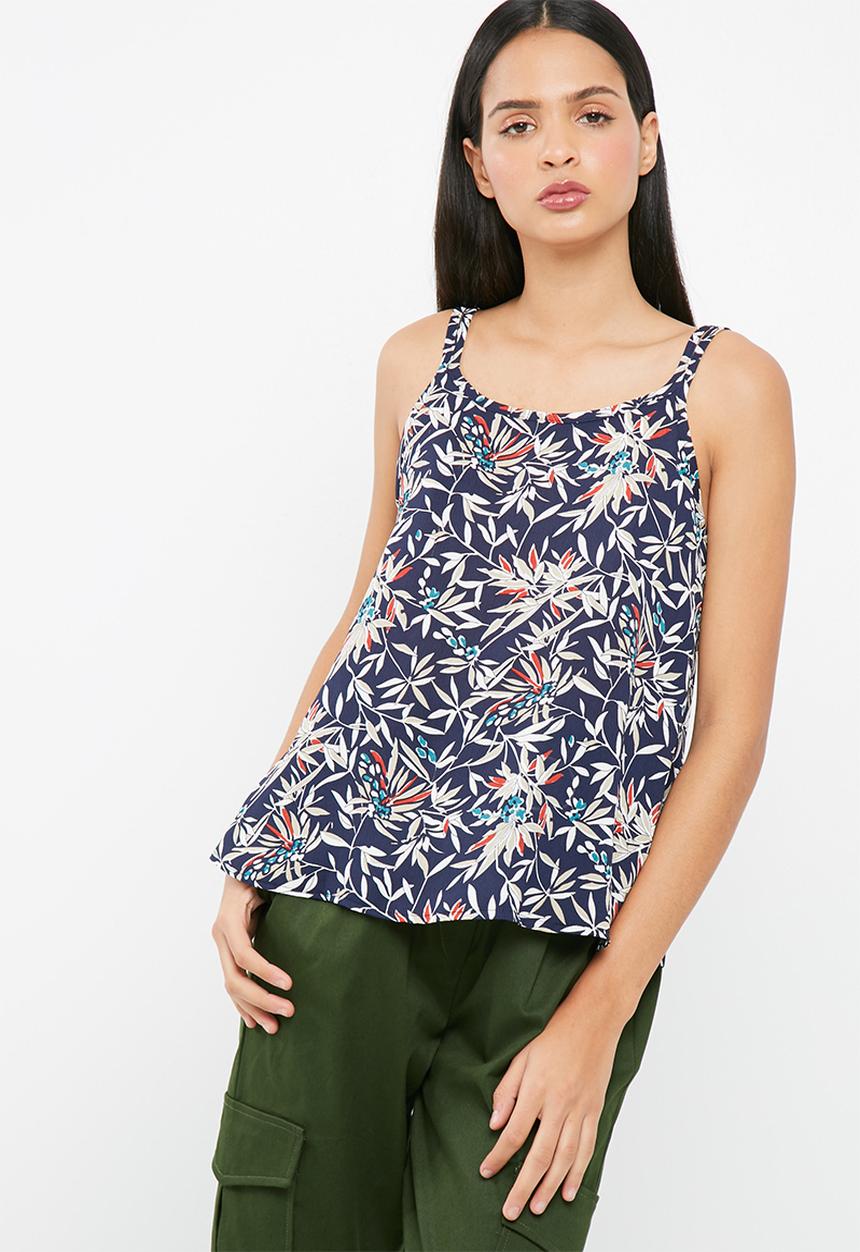 dailyfriday - Woven scoop neck cami