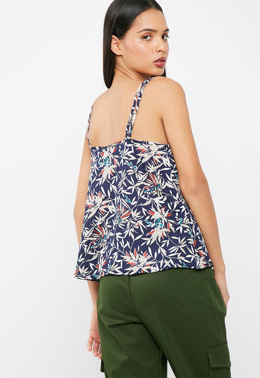 dailyfriday - Woven scoop neck cami
