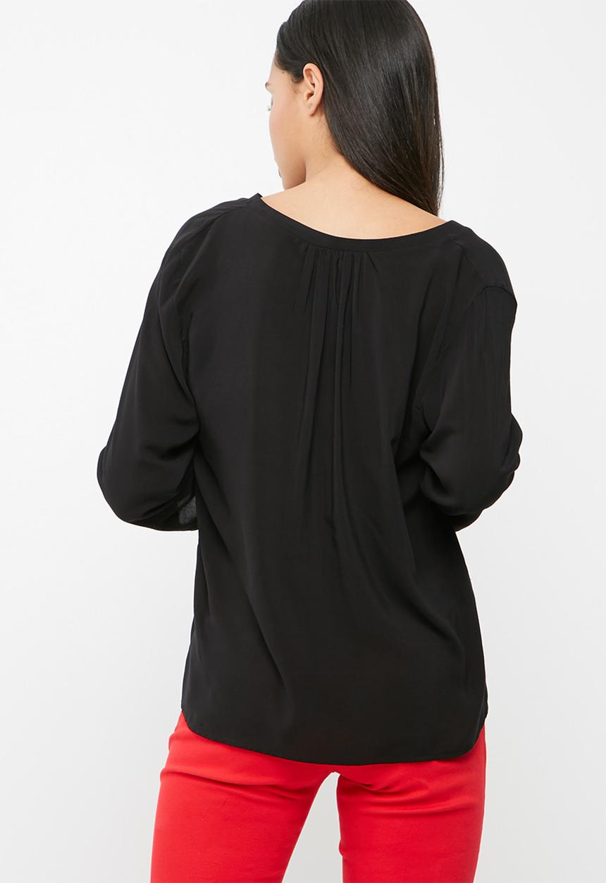 dailyfriday - Mandarin collar blouse