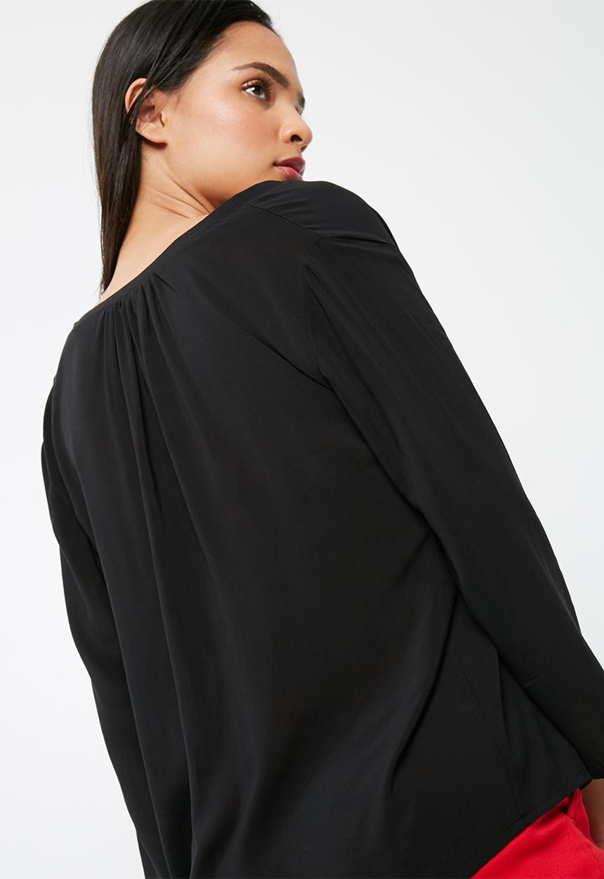 dailyfriday - Mandarin collar blouse