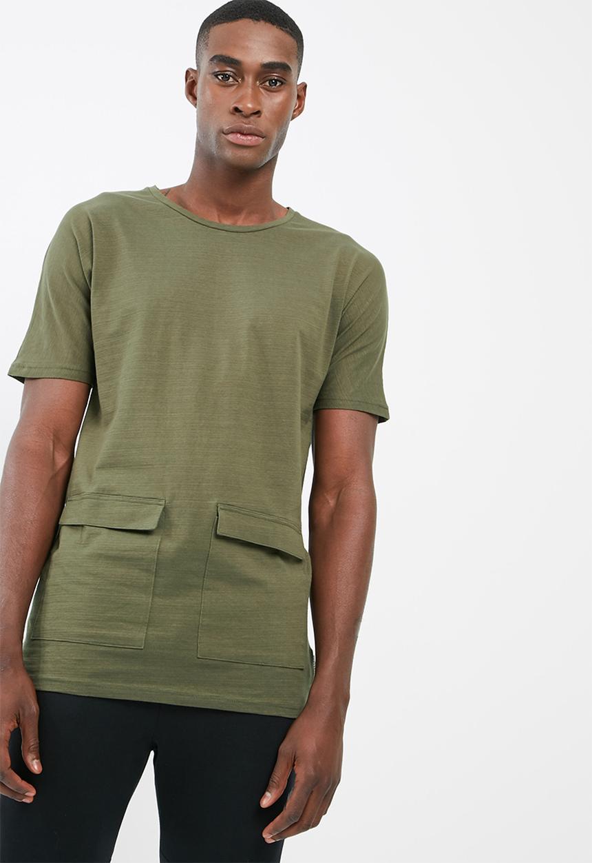 Bellfield - Longline pocket tee