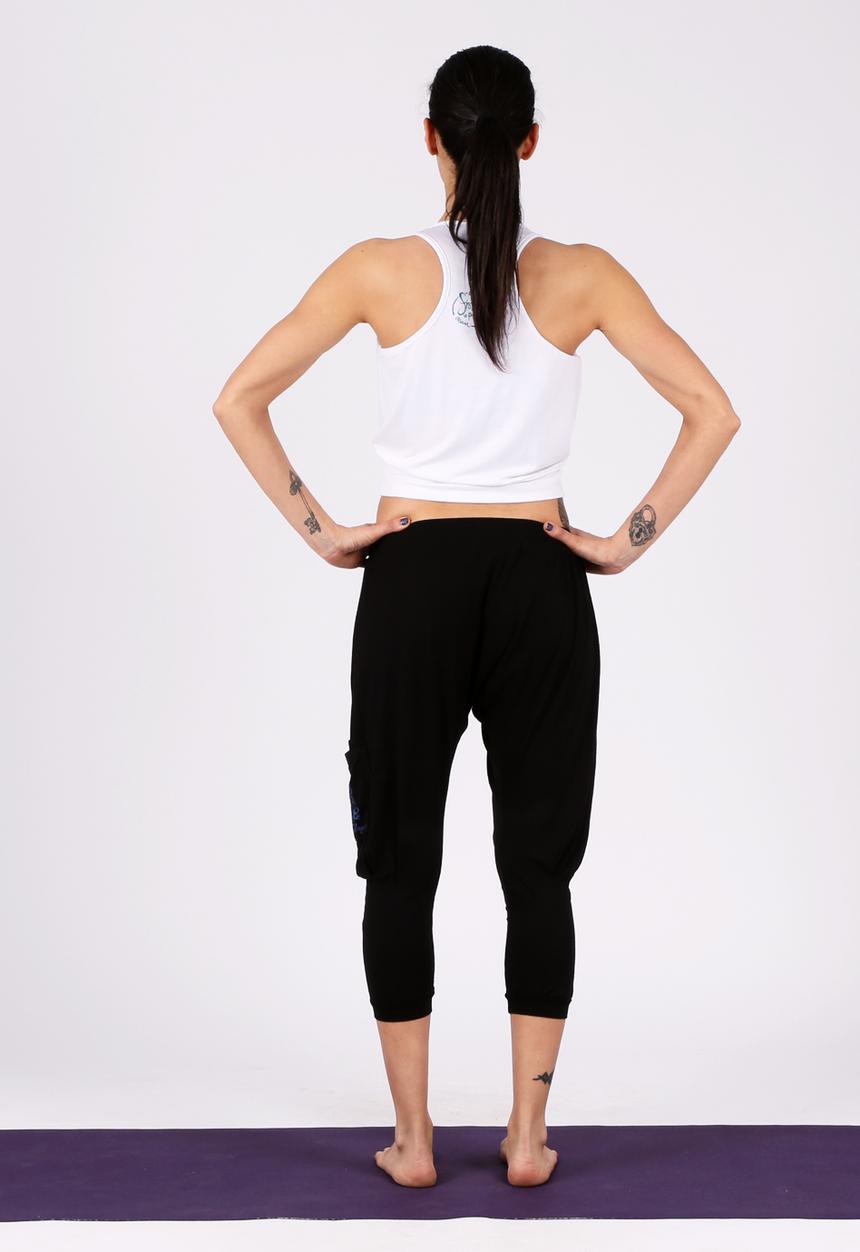 Yoga Utopia - Pretzel Yogawear Indian Top – White