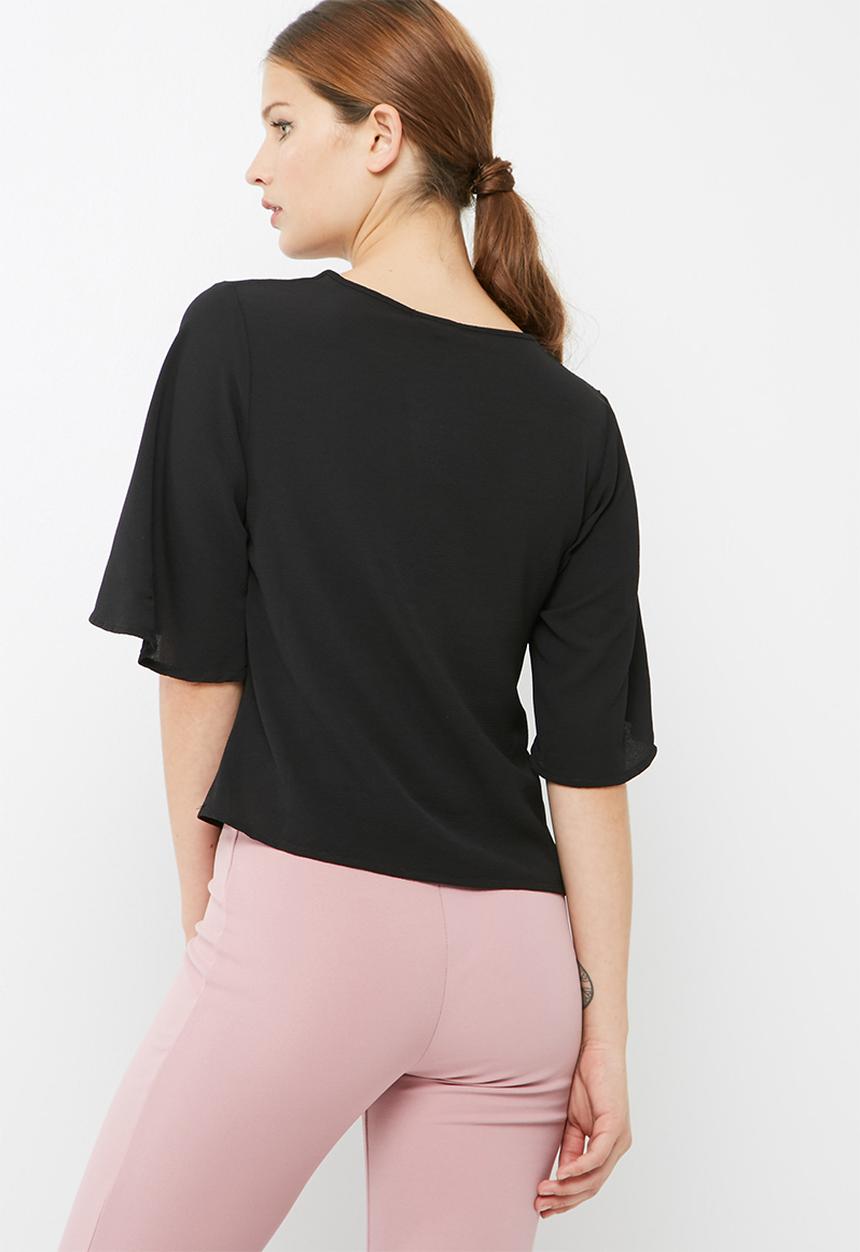 dailyfriday - Knot front blouse