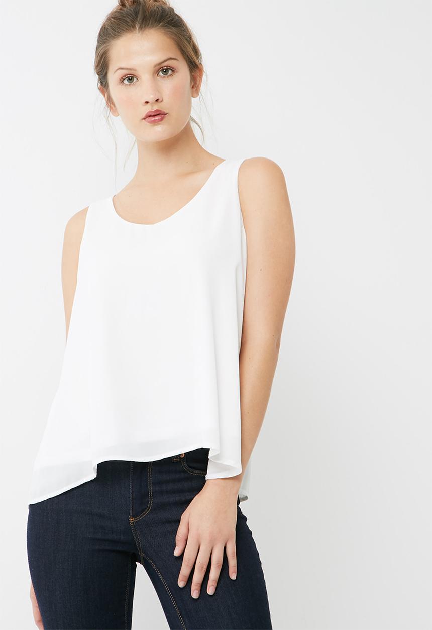 dailyfriday - V neck woven blouse