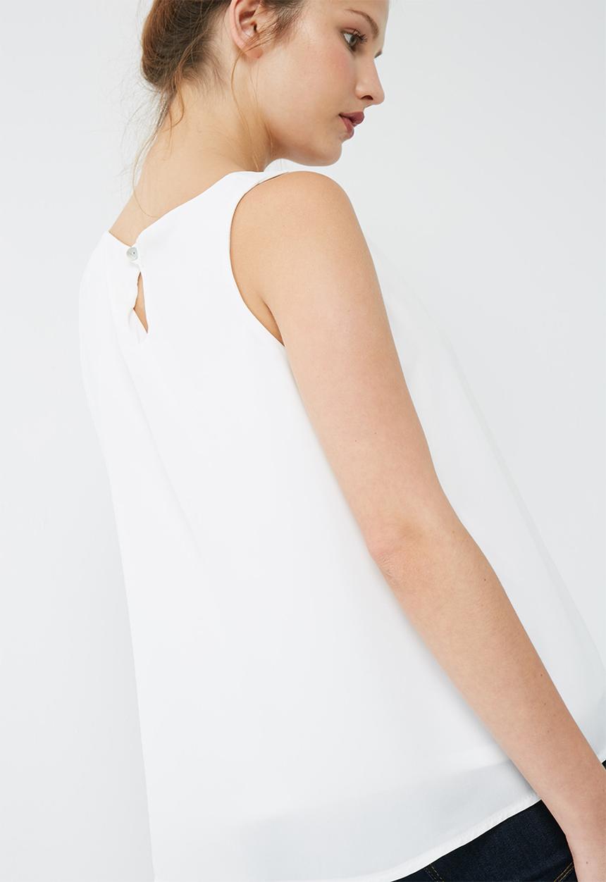 dailyfriday - V neck woven blouse