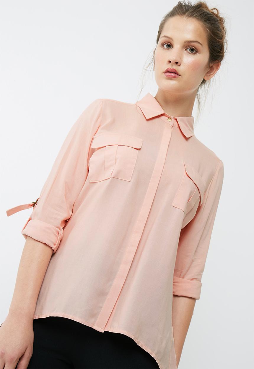 dailyfriday - Button through shirt with dip back