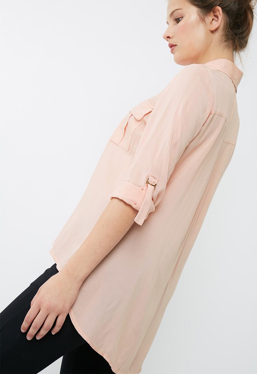 dailyfriday - Button through shirt with dip back