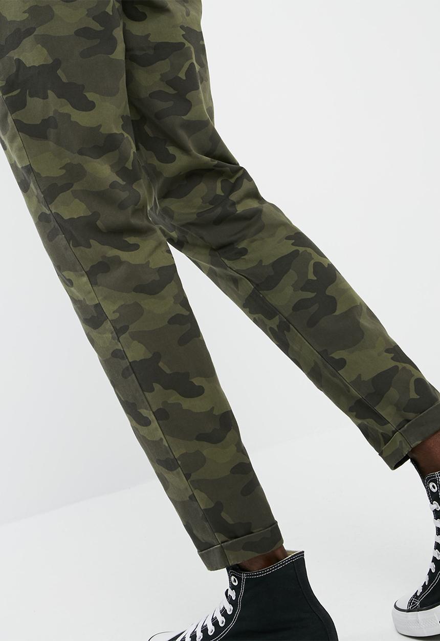 Only & Sons - Camo cropped chino